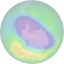 Antarctic Ozone 2009-10-03